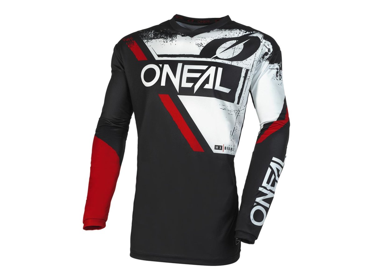 Oneal ELEMENT Jersey SHOCKER Schwarz/Rot von Oneal