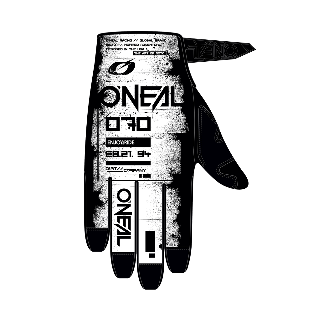 Oneal MAYHEM Handschuhe ATTACK Schwarz/Weiss von Oneal