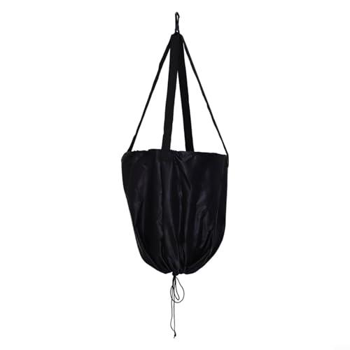Oniissy Verstellbarer Schwimm-Krafttrainings-Widerstandsgürtel, mit Zugschwimm-Fallschirm, Schwimmkrafttraining, Widerstandsgürtel, Schwimm-Trainingsgürtel (schwarz) von Oniissy