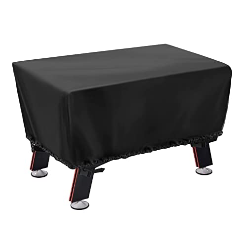 Onlyme Tisch-Fußball-Tisch-Abdeckung, wasserdicht, für Erwachsene, staubdicht, rechteckig, Schwarz, 127 x 102 x 71 cm von Onlyme