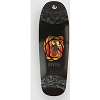 Opera Skateboards Back Stage Slick Shield 10" Skateboard Deck black von Opera Skateboards