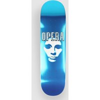 Opera Skateboards Mask Logo 8.5" Skateboard Deck blue von Opera Skateboards