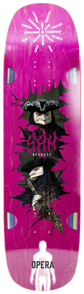Opera Skateboard Deck Beckett Watching 8,75 von Opera