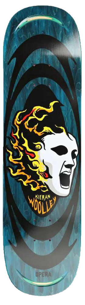 Opera Skateboard Deck Kieran Woolley Screaming Mask von Opera