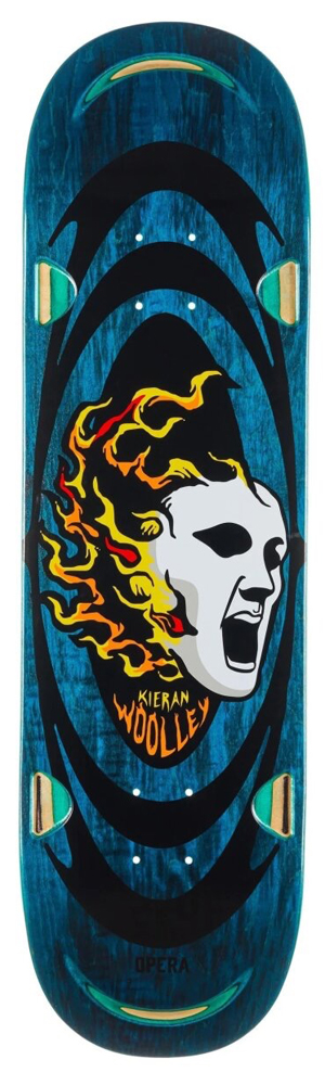 Opera Skateboard Deck Kieran Woolley Screaming Mask von Opera