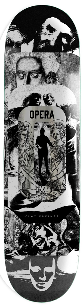 Opera Skateboard Deck Kreiner Stacked 8,50 von Opera