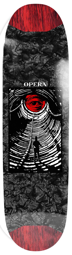 Opera Skateboard Deck Slither Pop Slick 8,5 von Opera
