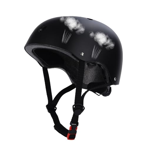 Damen-Fahrradmützen – wasserdichte Helme für Erwachsene, ABS-Hartschutzhelme | Fahrrad-Skate-Skateboard-Helm mit verstellbarem Riemen, Elektrofahrzeug-Damenhelm für Outdoor-Bergfahrten von Opilroyn
