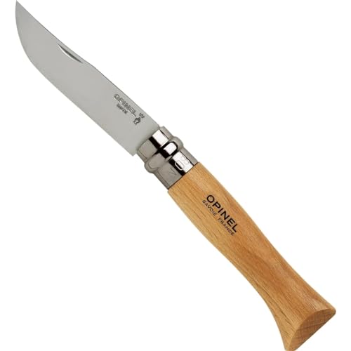 Opinel 04428 VRI N8 ZB5197919 – Messer aus Edelstahl mit Blocker, 8.5 cm von Opinel