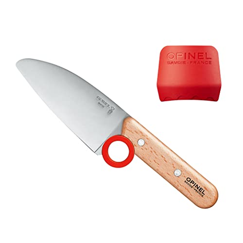 Opinel Le Petit Chef, Küchenmesser-Set, 2-teilig Messer, grau, 26 von Opinel