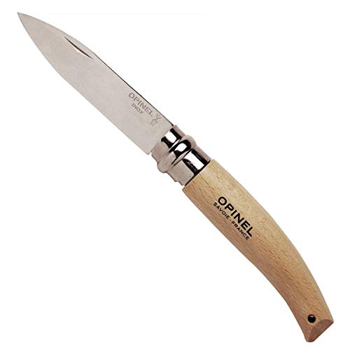 Opinel-Messer, Größe 8, mittelspitz, rostfrei von Opinel