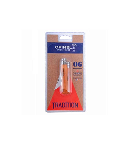 Opinel No 08, Carbon, Blister, 2540089 von Opinel