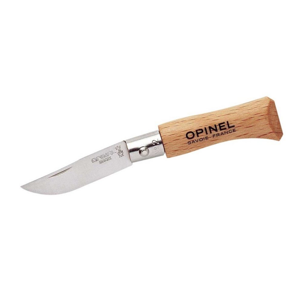 Opinel Taschenmesser, Opinel Taschenmesser No 02, Buche, rostfrei von Opinel