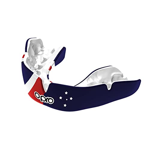OPRO Instant Custom-Fit Mundschutz, revolutionäre Anpassungstechnologie für ultimativen Komfort und Schutz, Zahnschutz für Rugby, Boxen, Hockey, Kampfsport (Australien, Erwachsene) von Opro