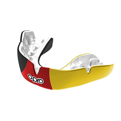 OPRO Instant Custom-Fit Mundschutz, revolutionäre Anpassungstechnologie für ultimativen Komfort und Schutz, Zahnschutz für Rugby, Boxen, Hockey, Kampfsport (Deutschland, Erwachsene) von Opro