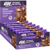 Nutty Chocolate Caramel Protein Bar (10x70g) von Optimum Nutrition