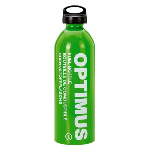 Optimus Brennstoffflasche Kindersicherung Brenstoffbehälter, Grün, 1.0 Liter von Optimus
