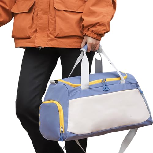 OralGos Praktischer Turnbeutel mit mehreren Aufbewahrungstaschen, Schultertaschen, Handtasche, hält Ihre Sachen organisiert und trocken von OralGos