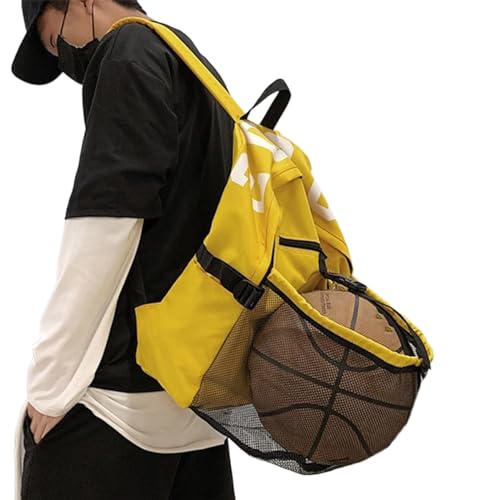 OralGos Schulrucksäcke, Basketballtasche mit großem Stauraum, lässiger Tagesrucksack, geeignet für Übungen, Outdoor, Schule, Arbeit von OralGos