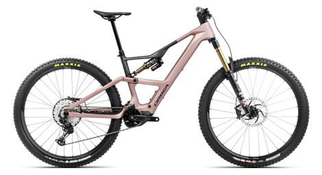 orbea rise lt m10 electric full suspension mtb shimano deore xt slx 12s 420 wh 29   desert rose carbon raw grey 2025 von Orbea