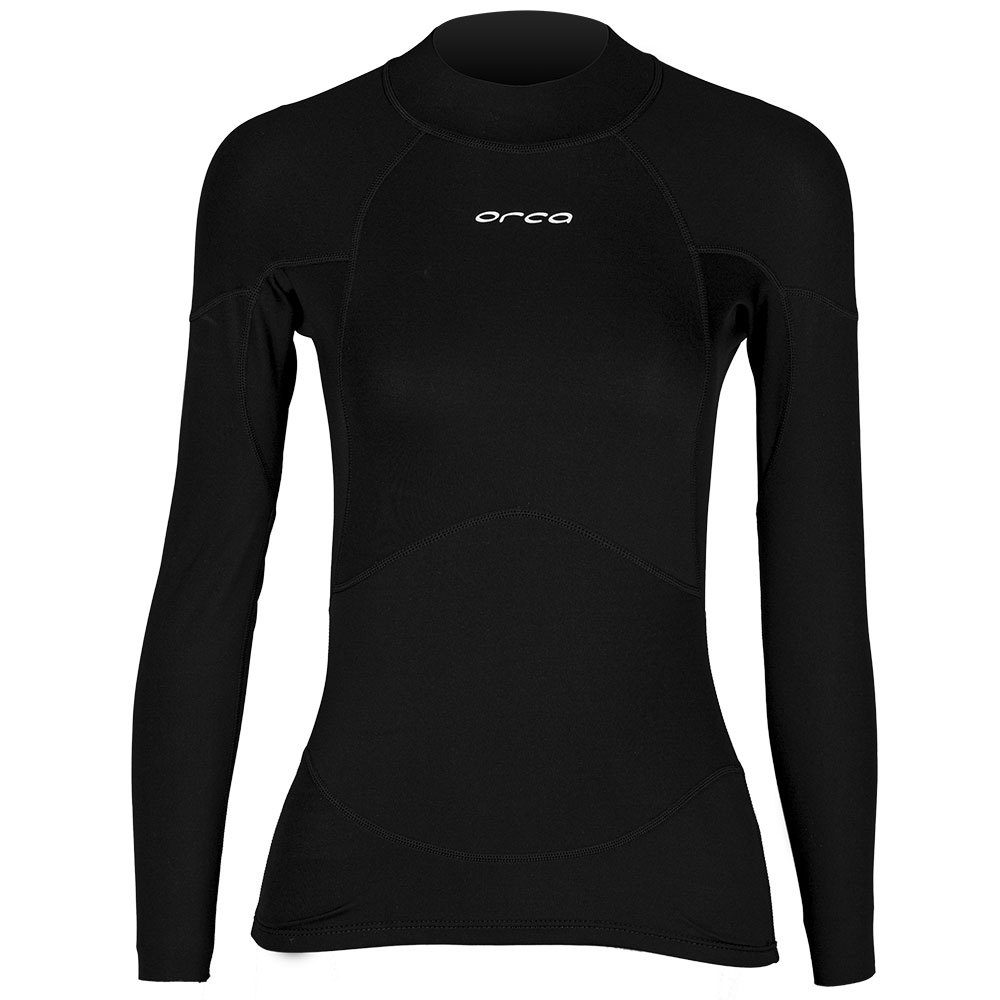 Orca Base Layer Woman Neoprene Long Sleeve T-shirt Schwarz S von Orca