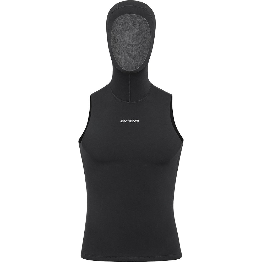 Orca Openwater Neoprene Vest With Hood Schwarz S von Orca