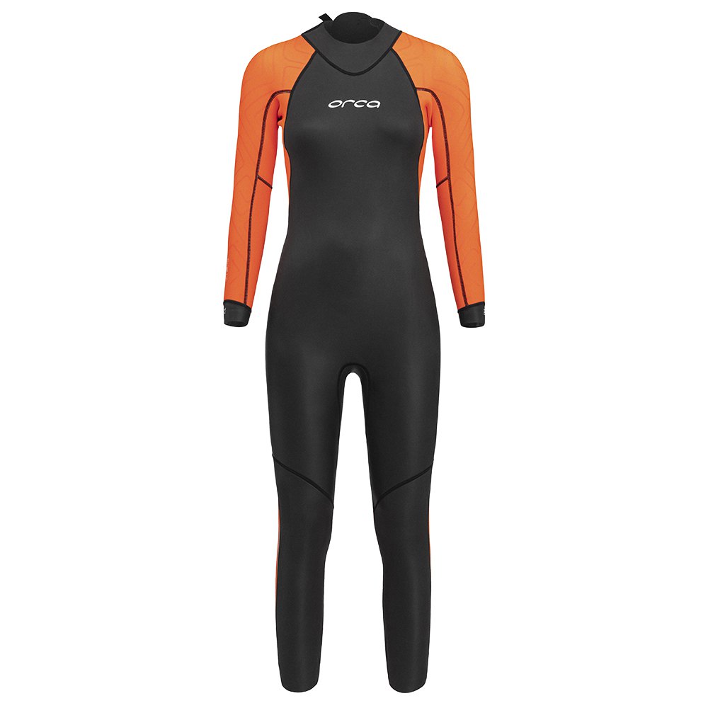 Orca Vitalis Hi-vis Woman Long Sleeve Neoprene Wetsuit Orange XS von Orca