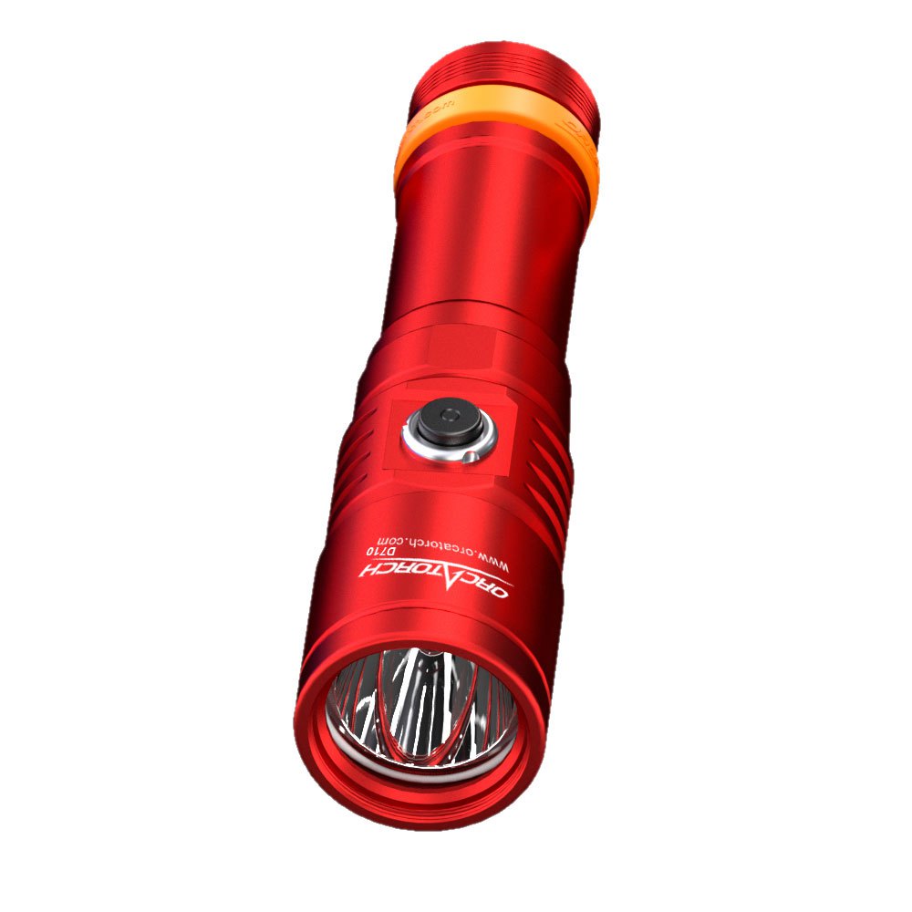 Orcatorch Orcad710 Torch Rot 3000/1700/800/400 Lumens von Orcatorch