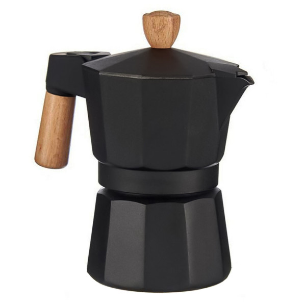 Origin Outdoors - Espresso Maker Bellanapoli - Kaffeepresse Gr 1 Tasse;6 Tassen aluminium /schwarz von Origin Outdoors