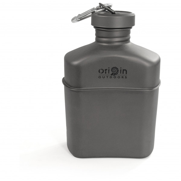 Origin Outdoors - Titan Feldflasche - Trinkflasche Gr 1 l grau von Origin Outdoors