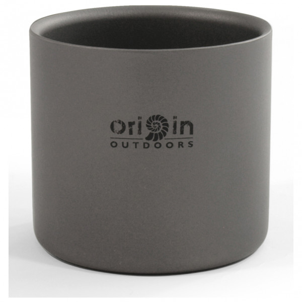 Origin Outdoors - Titan Thermobecher - Becher Gr 120 ml grau von Origin Outdoors