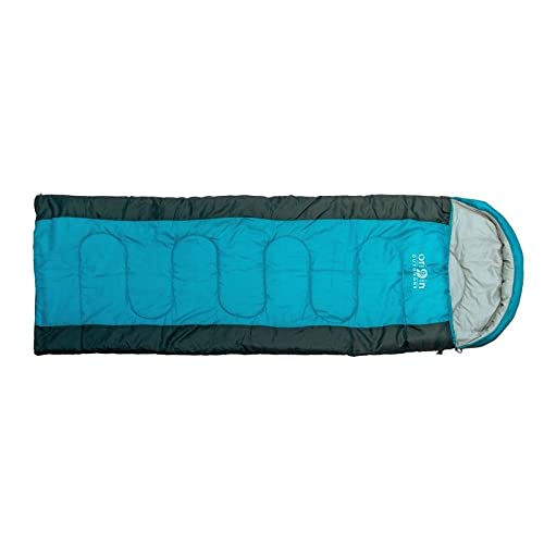 Origin Outdoors Unisex – Erwachsene Sommer Schlafsack, Blau-Grau, One Size von Origin Outdoors