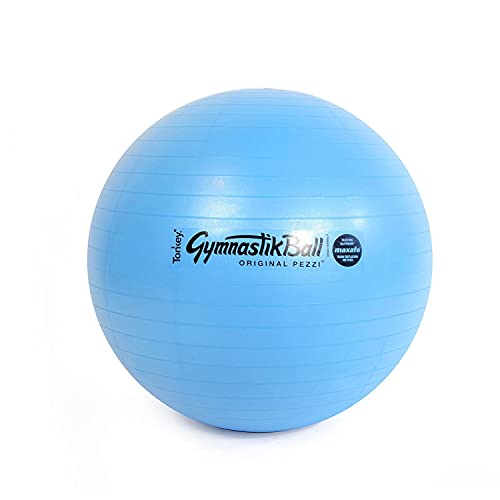 Original Pezzi® Gymnastikball MAXAFE lightblue 65 cm Sitzball von PEZZI