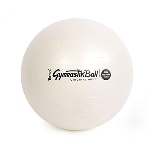 Original Pezzi® Gymnastikball MAXAFE pearlwhite 75 cm Sitzball von Original Pezzi