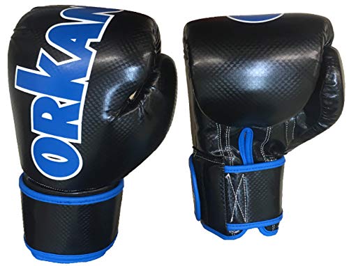 Orkansports Boxhandschuh Refleklor schwarz/blau 14oz von Orkansports