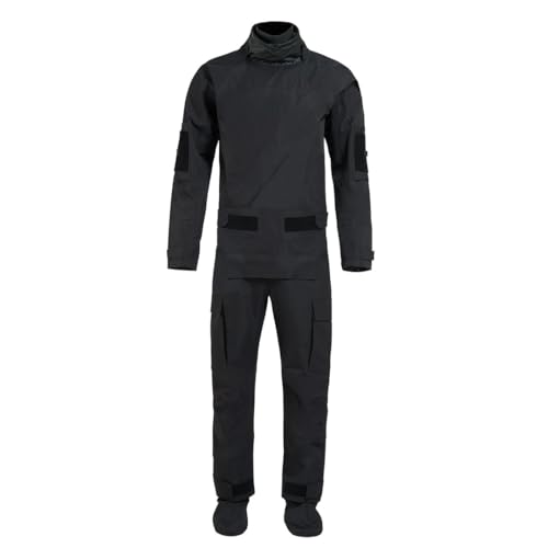 Herren Tauchanzug Kajak Latex Manschette und Kragen Dry Suit schwarz XL von Ornrjfll
