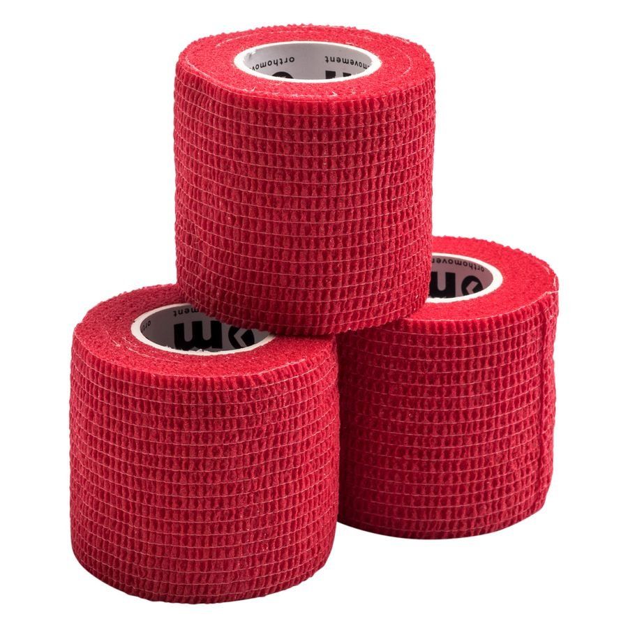 Ortho Movement Wrap Tape 5 cm x 4,5 m 3er-Pack - Rot von Ortho Movement