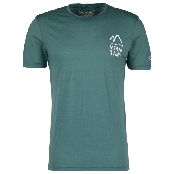 Ortovox - 120 Cool Tec Mountain Duo T-Shirt - Merinoshirt Gr L;M;S;XL;XXL schwarz von Ortovox