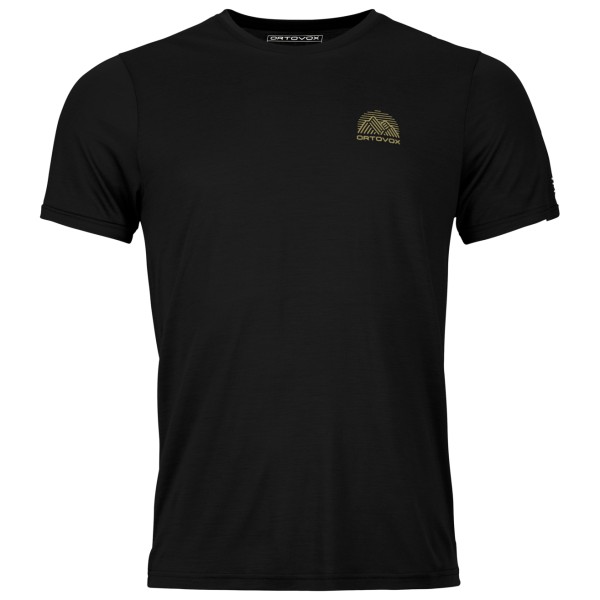 Ortovox - 120 Cool Tec Mountain Stripe T-Shirt - Merinoshirt Gr L;M;S;XL;XXL schwarz von Ortovox