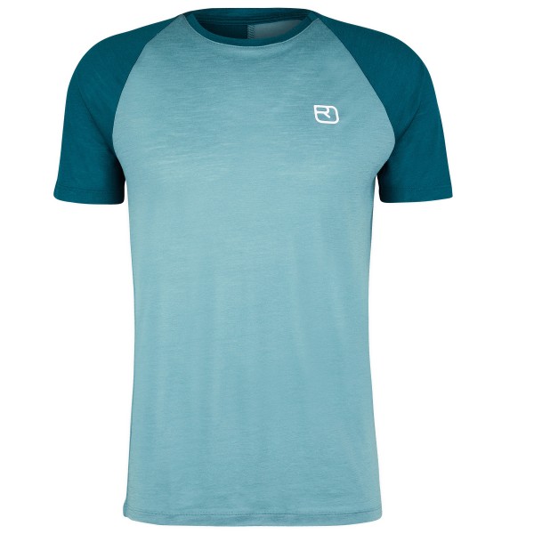 Ortovox - 120 Tec Fast Mountain T-Shirt - Merinoshirt Gr XL grau von Ortovox