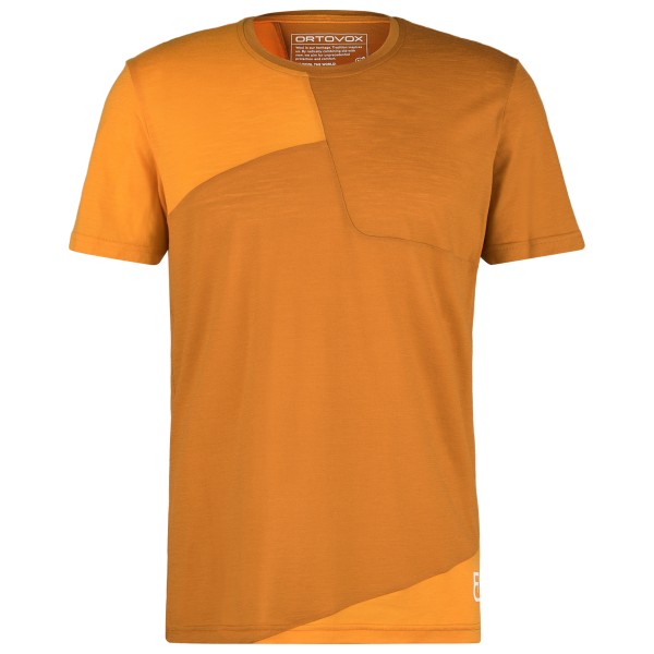 Ortovox - 120 Tec T-Shirt - Merinoshirt Gr L;M;S;XL;XXL blau;orange von Ortovox
