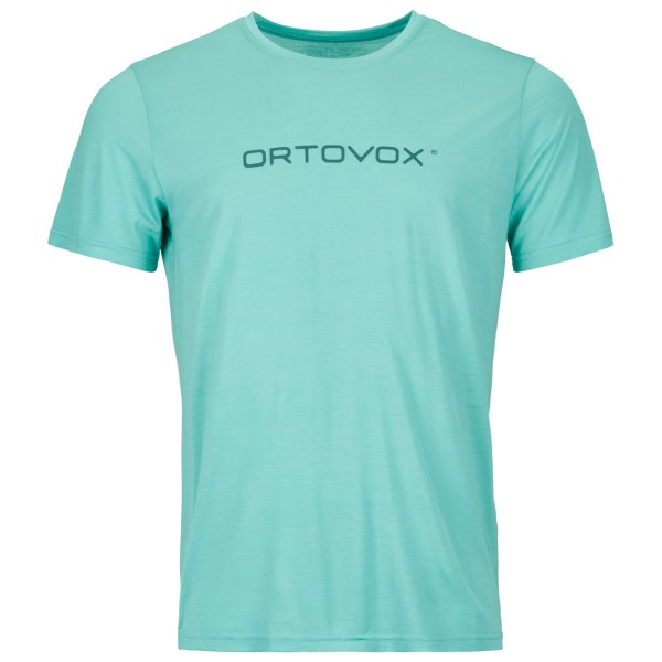 Ortovox - 150 Cool Brand T-Shirt - Merinoshirt Gr XXL türkis von Ortovox