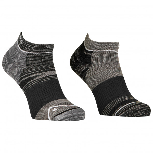 Ortovox - Alpine Low Socks - Merinosocken Gr 39-41 grau/schwarz von Ortovox