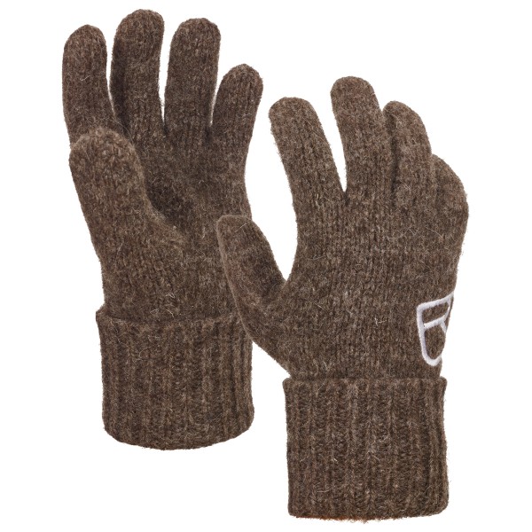 Ortovox - Classic Wool Glove - Handschuhe Gr M;S;XL braun;grau von Ortovox