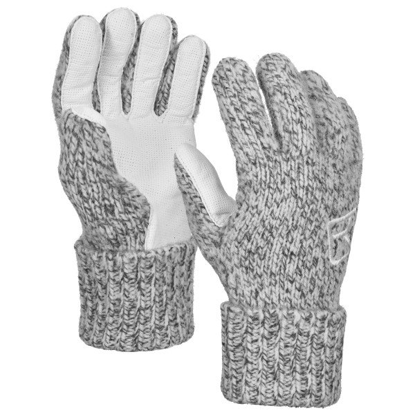 Ortovox - Classic Wool Glove Leather - Handschuhe Gr S grau von Ortovox