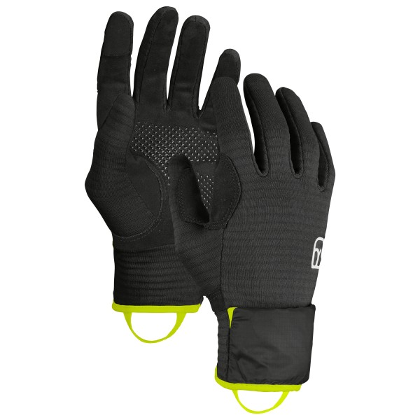 Ortovox - Fleece Grid Cover Glove - Handschuhe Gr L schwarz von Ortovox