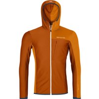 Ortovox Fleece Light Grid Hooded Jacket Men - Fleece Jacke von Ortovox