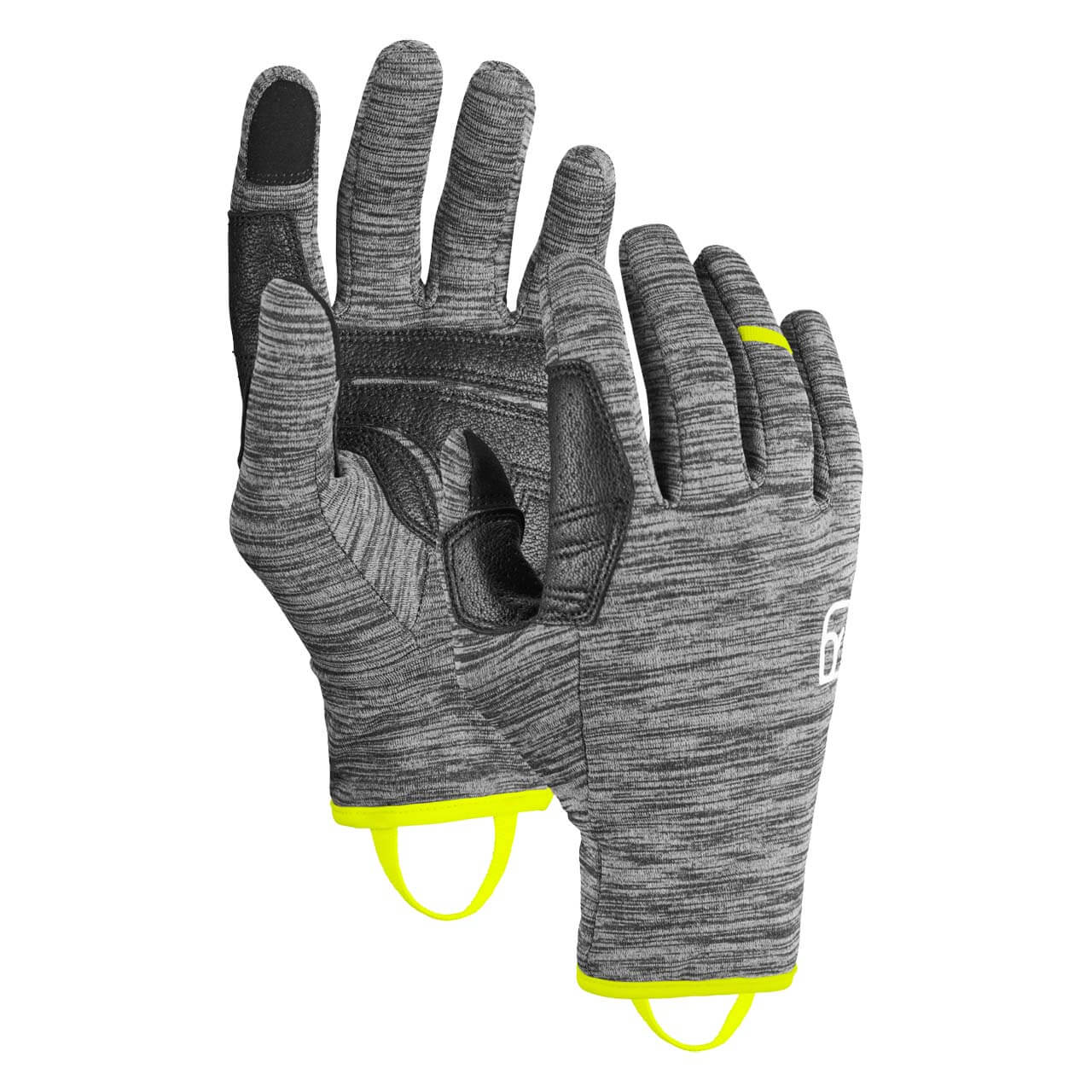 Ortovox Handschuhe Fleece Light - Black Steel Blend, M von Ortovox