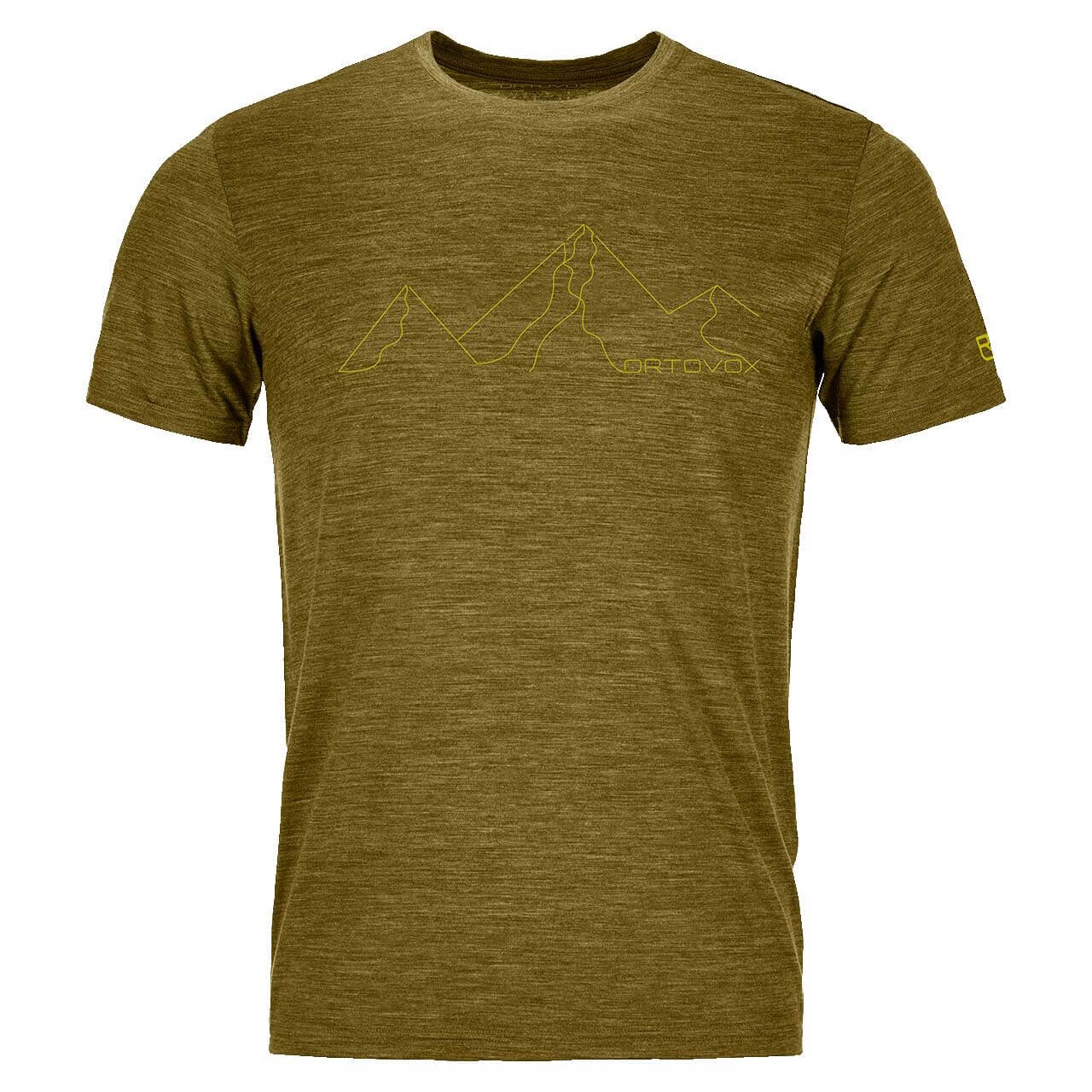 Ortovox Mountain T-Shirt 150 Cool - Green Moss Blend, L von Ortovox}