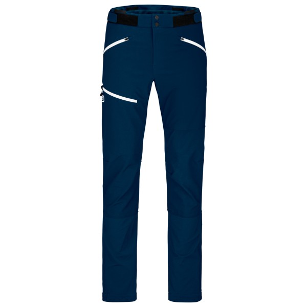 Ortovox - Westalpen Softshell Pants - Tourenhose Gr L blau von Ortovox